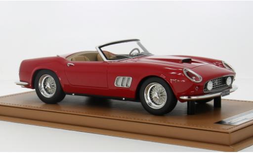 Modelauto Ferrari 250 GT California Spyder rood 1960 1/18 Tecnomodel