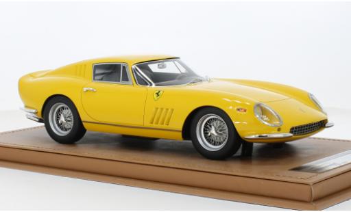 Modelauto Ferrari 275 GTB geel 1965 1/18 Tecnomodel