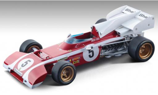 Modelauto Ferrari 312 B2 No.5 formule 1 GP S&Atilde;&frac14;dafrika 1972 J.Ickx 1/18 Tecnomodel