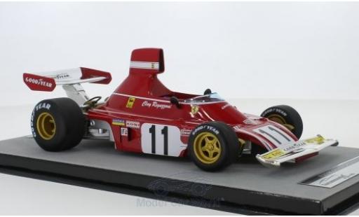 Modelauto Ferrari 312 B3 No.11 Scuderia formule 1 GP Duitsland 1974 C.Regazzoni 1/18 Tecnomodel