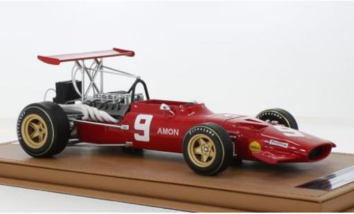 Modelauto Ferrari 312 F1 No.9 formule 1 GP S&Atilde;&frac14;dafrika 1969 1/18 Tecnomodel
