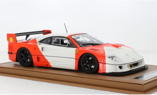 Modelauto Ferrari F40 LM rood/wit 1996 1/18 Tecnomodel