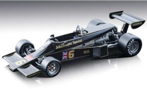 Modelauto Lotus 77 Base F1 No.6 John Player Team John Player Special formule 1 GP Brasilien 1976 M.Andretti 1/18 Tecnomodel