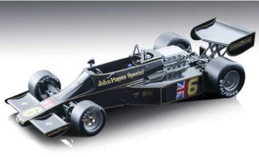 Modelauto Lotus 77 Base F1 No.6 John Player Team John Player Special formule 1 GP Monaco 1976 G.Nilsson 1/18 Tecnomodel