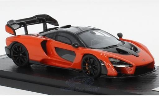 Modelauto McLaren Senna Base oranje 2018 1/18 Tecnomodel