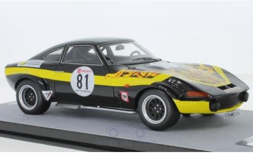 Modelauto Opel GT Base 1900 No.81 500km N&Atilde;&frac14;rburgring 1971 G.Schuler/D.Frohlich 1/18 Tecnomodel