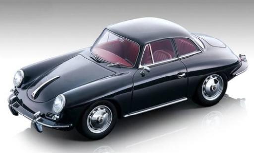 Modelauto Porsche 356 1961 Karmann Hardtop grijs 1/18 Tecnomodel