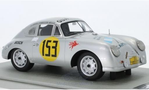 Modelauto Porsche 356 SL SL No.153 Carrera Panamericana 1953 G.Suhr Contreras/O.Alfonso 1/18 Tecnomodel