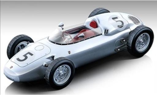 Modelauto Porsche 718 F2 No.5 formule 2 GP Solitude 1960 H.Hermann 1/18 Tecnomodel