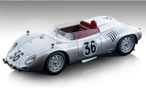 Modelauto Porsche 718 RSK No.36 Baron Carel Godin de Beaufort 24h Le Mans 1959 C.Godin de Beaufort/C.Heins 1/18 Tecnomodel