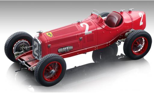 Modelauto Alfa Romeo P3 tipo b No.2 formule 1 GP Duitsland 1932 1/18 Tecnomodel