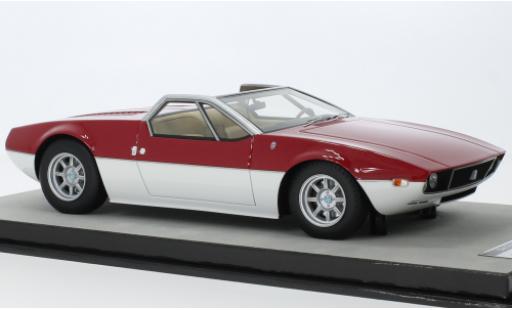 Modelauto De Tomaso Mangusta Spyder rood/d 1966 1/18 Tecnomodel