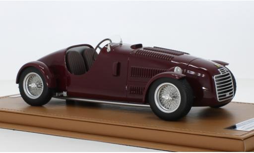 Modelauto Ferrari 125 C rood RHD 1947 1/18 Tecnomodel