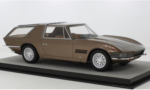 Modelauto Ferrari 330 Shooting Brake GT 2+2 metallic brun 1967 1/18 Tecnomodel