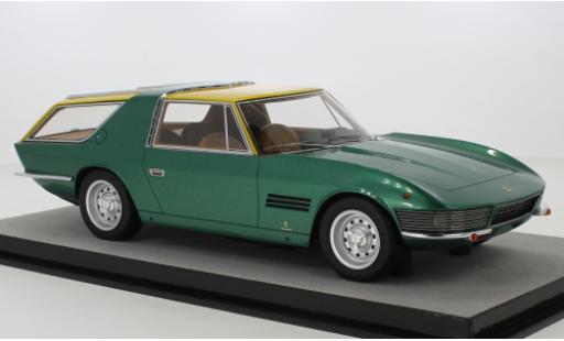 Modelauto Ferrari 330 Shooting Brake GT 2+2 metallic groen/geel 1967 1/18 Tecnomodel