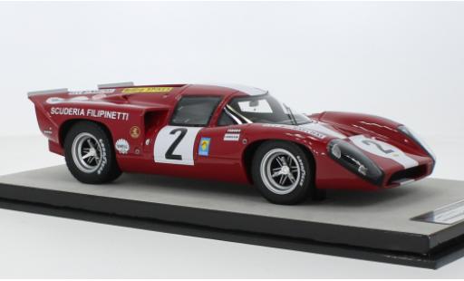 Modelauto Lola T70 1969 Mk3B GT RHD No.2 Scuderia Filipinetti 24h Le Mans 1/18 Tecnomodel