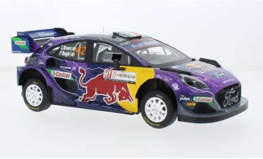 Modelauto Ford Puma Rally1 No.42 M-Sport World Rally Team Red Bull Rally WM Rally Sardinien 2022 1/18 Top Speed