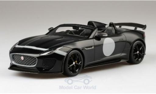 Modelauto Jaguar F-Type Project 7 7 zwart RHD 1/18 Top Speed