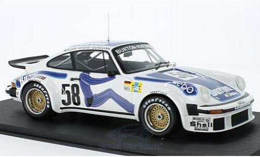 Modelauto Porsche 934 1977 No.58 Kremer Racing 24h Le Mans B.Wollek/P.Gurdjian/Steve 1/18 Top Speed