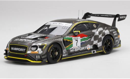 Modelauto Bentley Continental course GT3 No.7 M-Sport Team Intercontinental GT Challenge 9h Kyalami 2020 1/18 Top Speed