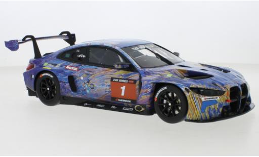 Modelauto Bmw M4 gt3 No.1 ST Racing 12h Mugello 2022 1/18 Top Speed