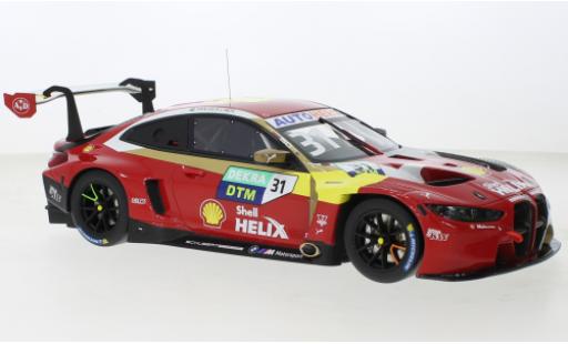 Modelauto Bmw M4 gt3 No.31 Schubert Motorsport S DTM Lausitzring 2022 1/18 Top Speed