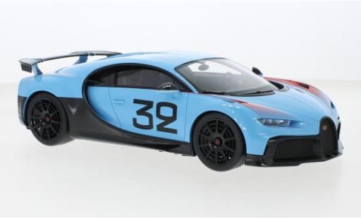 Modelauto Bugatti Chiron Pur Sport Pure blauw Grand Prix 1/18 Top Speed
