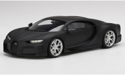 Modelauto Bugatti Chiron Super Sport 300+ mat-zwart 2020 1/18 Top Speed