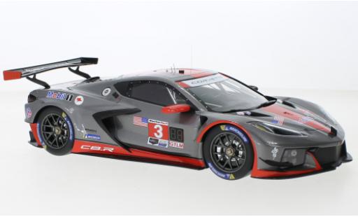 Modelauto Chevrolet Corvette Racing (.R) C8.R No.3 IMSA 12h Sebring 2021 1/18 Top Speed