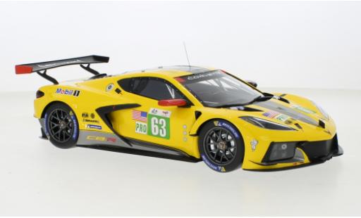 Modelauto Chevrolet Corvette Racing (.R) C8.R No.63 24h Le Mans 2022 1/18 Top Speed