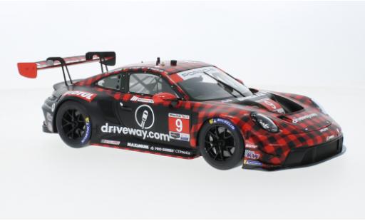 Modelauto Porsche 911 GT3 R No.9 Pfaff Motorsport IMSA 12h Sebring 2023 1/18 Top Speed