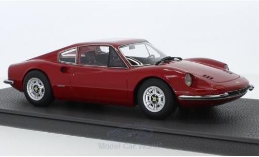 Modelauto Ferrari Dino GT 246 rood 1/18 Topmarques Collectibles