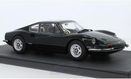 Modelauto Ferrari Dino GT 246 zwart 1/18 Topmarques Collectibles
