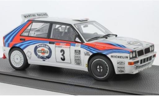 Modelauto Lancia Delta HF Integrale No.3 Martini Rally WM Rally Tour de Corse 1992 D.Auriol/B.Occelli 1/18 Topmarques Collectibles