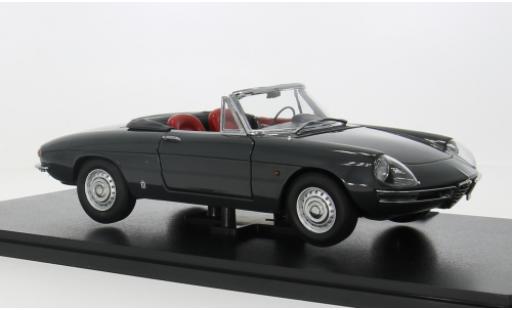 Modelauto Alfa Romeo Spider Duetto 1600 Duetto Spider grijs 1966 1/18 Touring