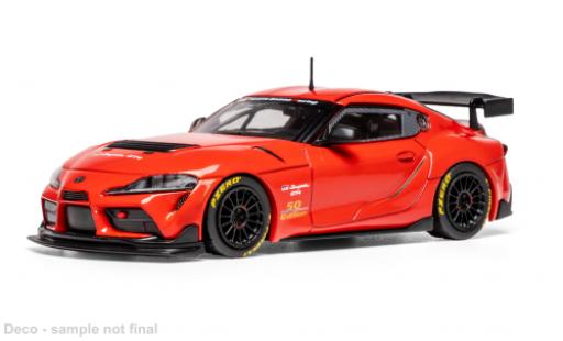 Modelauto Toyota Supra GT4 Toyota GR Supra rood 2022 1/43 IXO