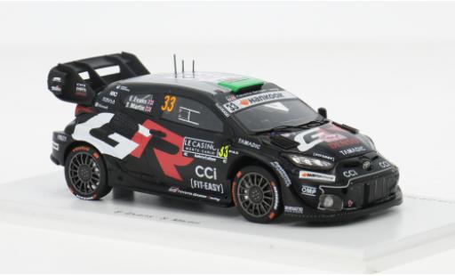 Modelauto Toyota Yaris Rally1 GR Rally 1 Rally Monte Carlo 2025 #33 E.Evans/S.Martin 1/43 Spark