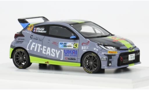 Modelauto Toyota Yaris GR Rally Japan 2024 #43 D.Auriol/D.Giraudet 1/43 Spark