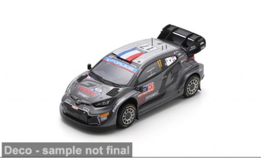 Modelauto Toyota Yaris Rally1 GR Hybrid Rally Finnland 2024 #17 S.Ogier/V.Landais 1/43 Spark