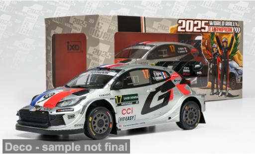 Modelauto Toyota Yaris Rally1 GR Rally Saudi Arabia 2025 #17 S.Ogier/V.Landais 1/18 IXO