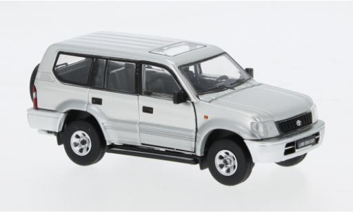 Modelauto Toyota Land Cruiser Base L grijs 1/64 BM Creations