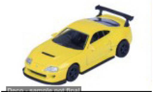 Modelauto Toyota Supra Base geel 1995 1/64 Majorette