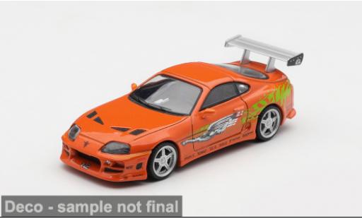 Modelauto Toyota Supra Fast & Furious MK4 (A80) 2001 &amp; B.O'Conner 1/64 Mini GT