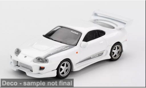 Modelauto Toyota Supra Base wit 2014 1/64 Mini GT