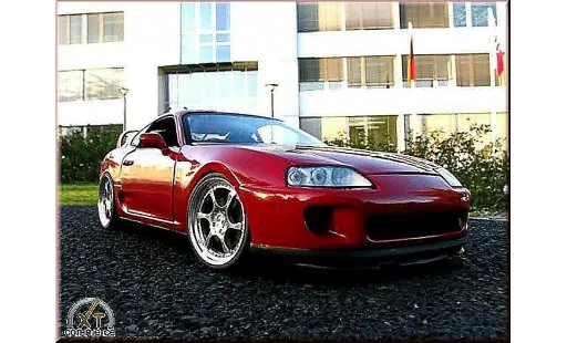 Toyota Supra Base 1/18 Kyosho rood jantes 8j x 18 aluminum hmc modelauto
