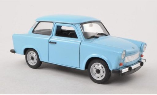Trabant 601 Base 1/24 Welly blauw modelauto