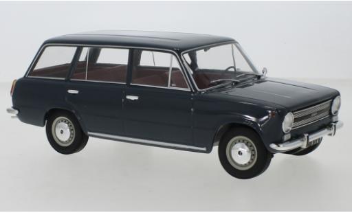 Modelauto Fiat 124 Familiare grijs 1972 1/18 Triple 9 Collection