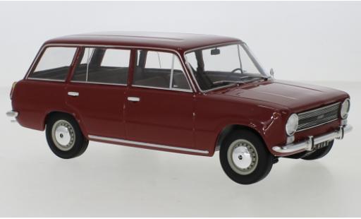 Modelauto Fiat 124 Familiare rood 1972 1/18 Triple 9 Collection