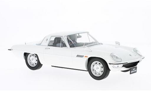 Modelauto Mazda Cosmo Base Sport wit RHD Diecast Sealed Body Series sans Vitrine 1/18 Triple 9 Collection