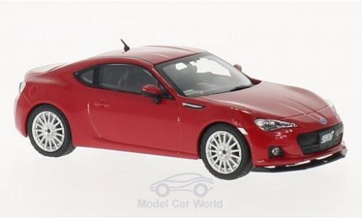Modelauto Subaru BRZ STI tS rood 2013 1/43 Triple 9 Collection